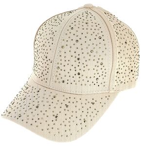 NWT High Fashion Bling Embellished Rhinestone Cotton Embellished Baseball Cap